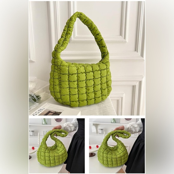 NWT- Quilted Bubble Bag - Picture 3 of 3